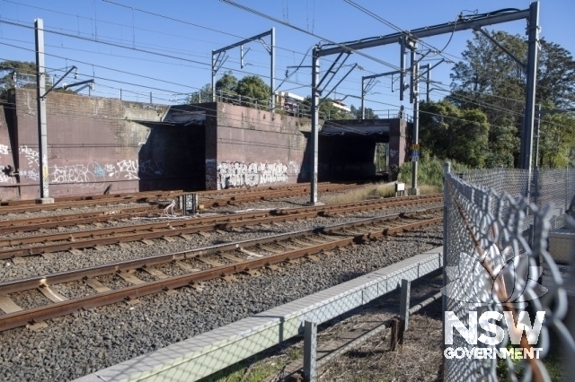 Strathfield Railway Triangle and Flyover - Flyover from Cooper street