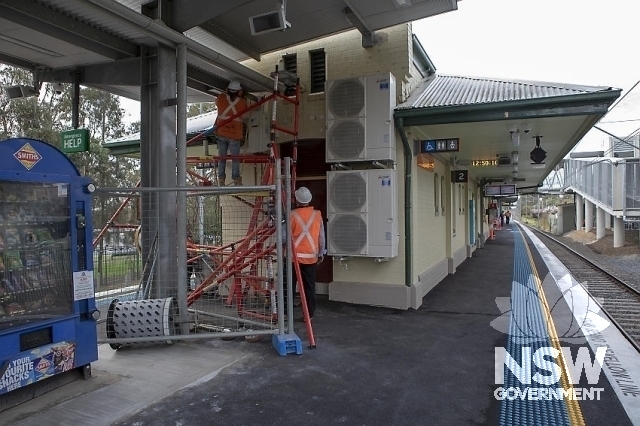 Panania Railway Station Group - Wast and South elevations