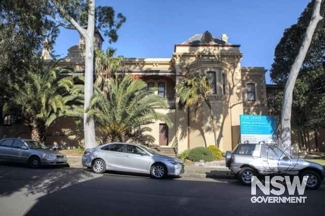 Petersham Railway Station Group - Terminus street building west elevation.