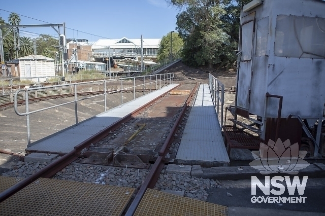 Gosford Railway Clock, Steam Locomotive Facilities - Turntable