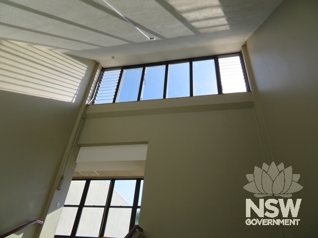 Block T1D: Skylight at top of main stair