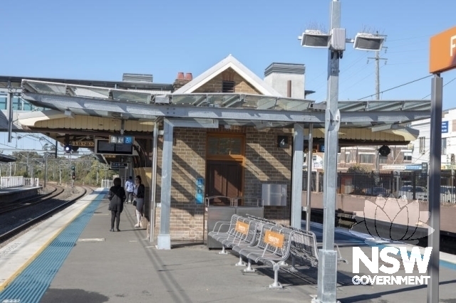 Flemington Railway Station Group - Platform 3/4 western Elevation.
