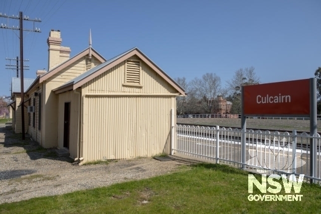 Culcairn Railway Precinct - Parcels office, north elevation.