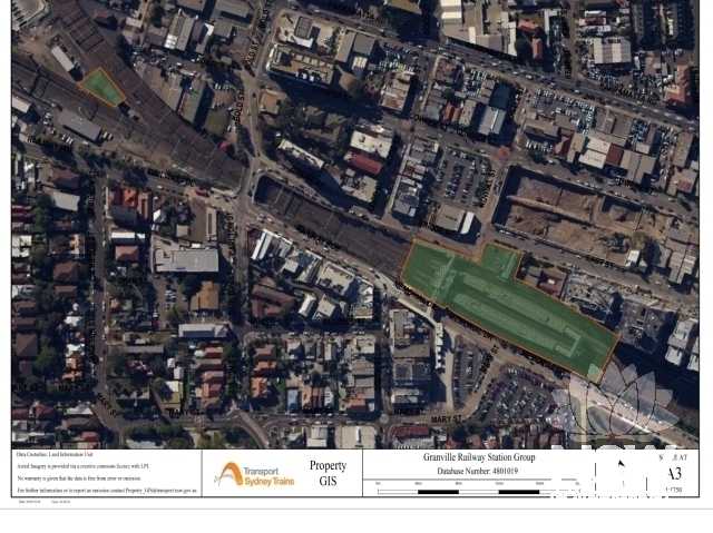 Granville Railway Station Group 4801019 Curtilage Map