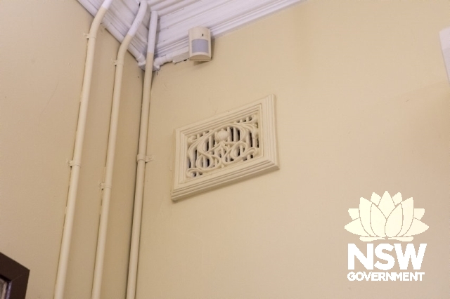 Thornton Railway Station - Booking office vent