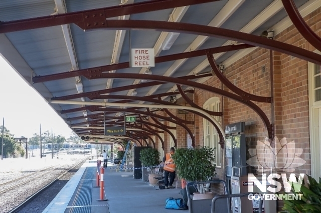Taree Railway Precinct - Awning on the station building