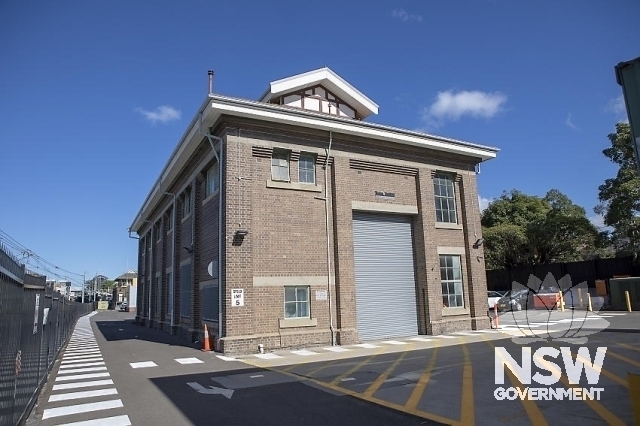 Hornsby Railway Station Group - Substation exterior