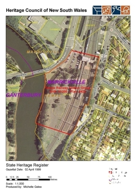 Tempe Railway Station Group SHR Listing Curtilage #01266