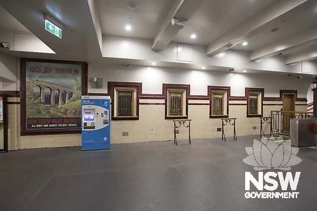 Museum Railway Station - Ticket windows in main concourse