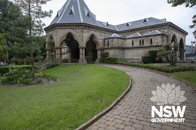 Mortuary Railway Station and Gardens - Garden view.