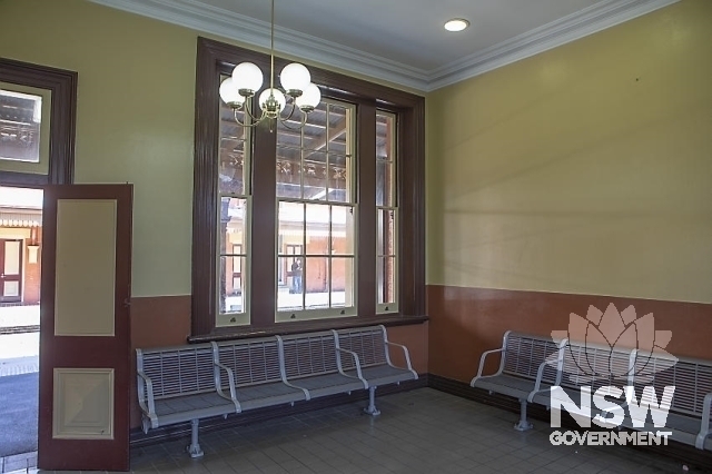 Parramatta Railway Station Group - Waiting room on Platform 2/3.
