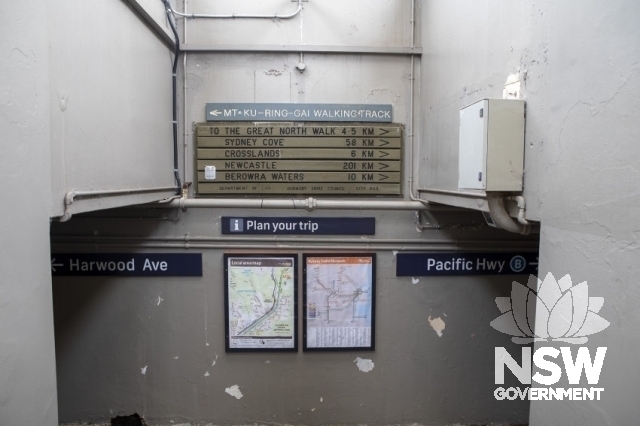 Mount Ku-ring-gai Railway Station Group - The subway entrance