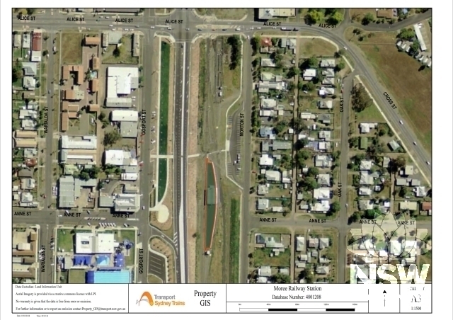Moree Railway Station Group Plan