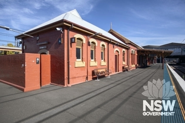 Sydenham Railway Station Group - Platform 4/5 north and west elevations