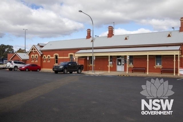 Parkes Railway Precinct - Approach side of the station building