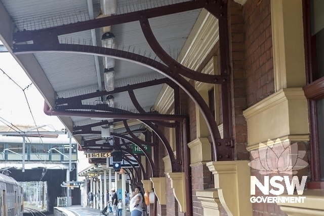 Redfern Railway Station Group - Under Awning Bracket Detail