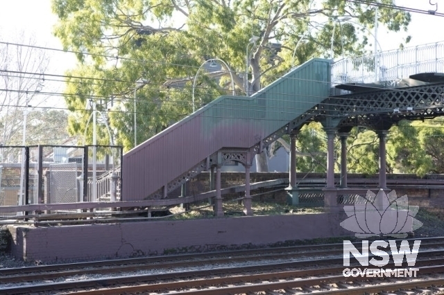 Petersham Railway Station Group - Stairway to terminus st from the footbridge