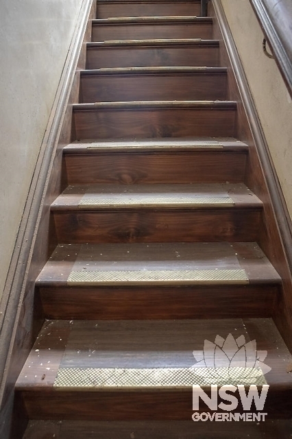 Kempsey Railway Station - Stairs to residence