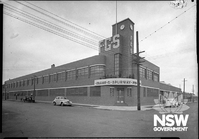 The building photographed in 1940 for publication in the Building journal