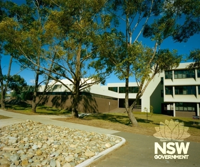 RAN apprentice school (Block T1 north wing viewed from the north), nd