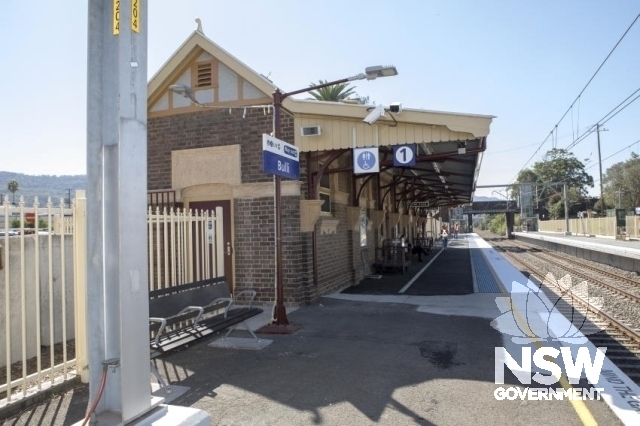 Bulli Railway Station Group - Platform 1 building awning
