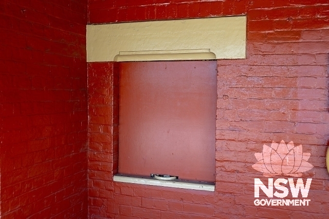 Branxton Railway Station Group - Platform ticket window.