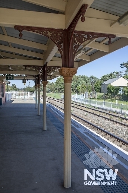 Marulan Railway Precinct - Post and awning platform 2