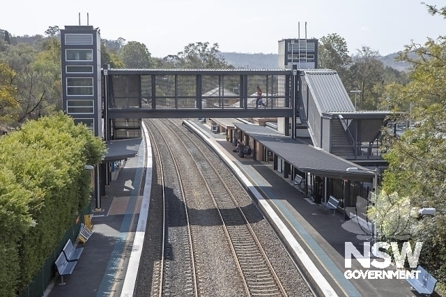 Picton Railway Precinct - Overhead footbridge and lifts