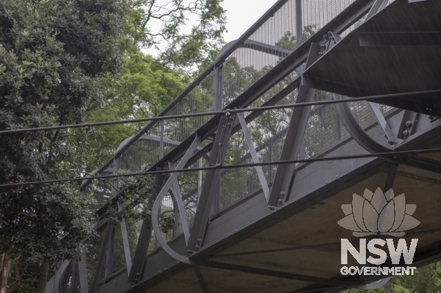 Wahroonga Railway Station Group - Warren Truss Footbridge on Coonanbarra Road (1909)