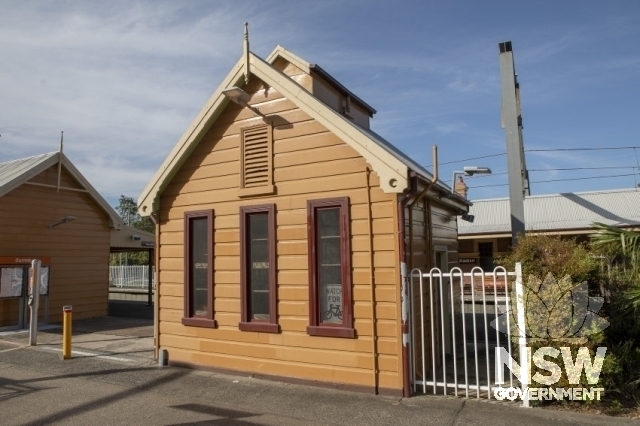 Ourimbah Railway Station Group and Residence - Toilet block on platform 2