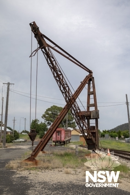 Eskbank Railway Precinct - Tripod crane