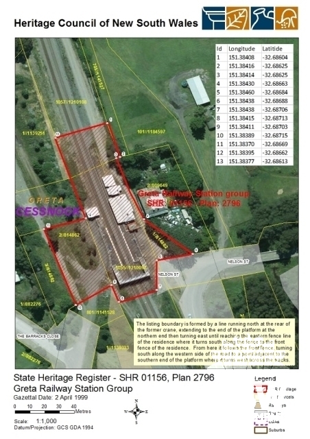Greta Railway Station Group SHR map 01156