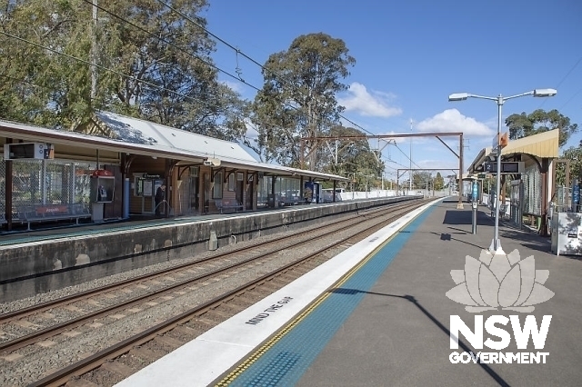 Asquith Railway Station Group - Platforms 1 and 2 and structures.