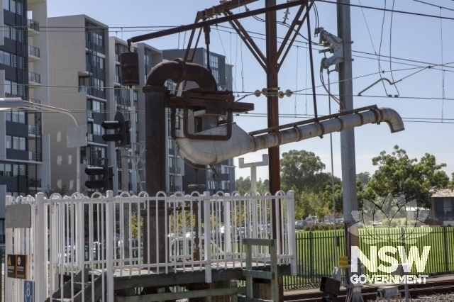 Penrith Railway Station Group and Residence - The water spout/column/tower