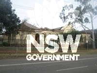 Northern façade of Casuarina School (Building B00A), viewed from the northern side of Garfield Rd E
