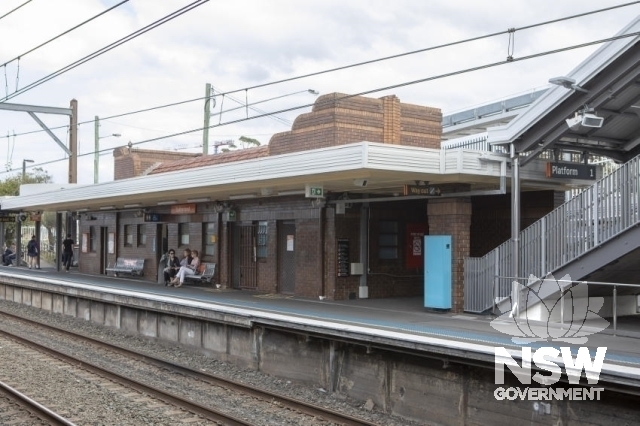 Sutherland Railway Station Group - Platform 1 East and North elevations