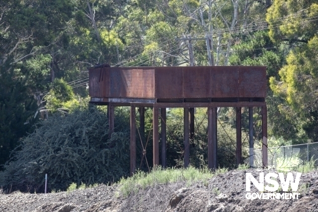 Tallong Railway Precinct - Water tank, west of the station