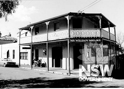 Sir William Wallace Hotel, 31 Cameron Street, Birchgrove (pre 1989)