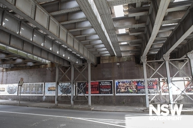 Stanmore (Liberty St) Underbridge - Underside of the bridges.