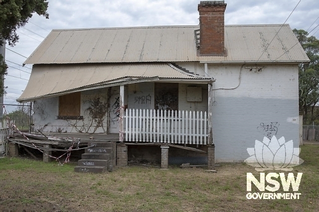 Mulgrave Railway Residence - Front of house