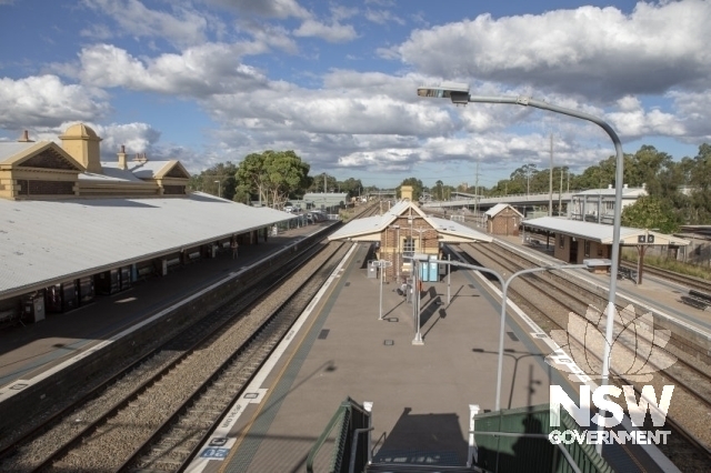 Maitland Railway Precinct - Station from the overhead footbridge