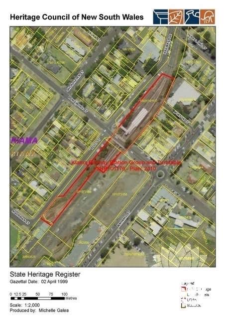 Kiama Railway Station SHR curtilage