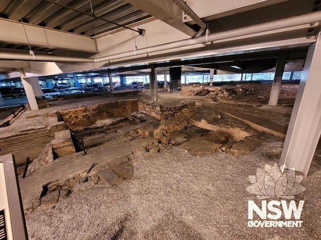 Feature 5: Tilt Hammer Bed and Feature 6: Structural Remains