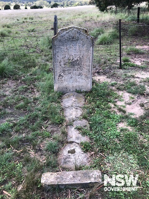 Goulburn Jewish Cemetery - Grave of Lydia Collins