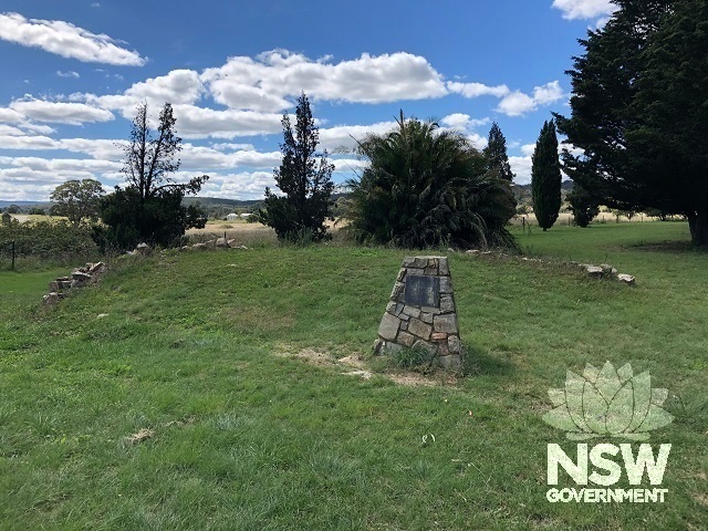 Goulburn Jewish Cemetery - Caretaker's Cottage archaeological site looking northeast