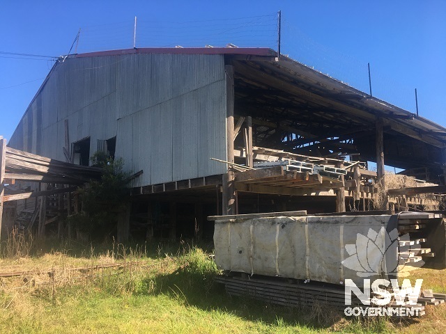 1960s mill building.