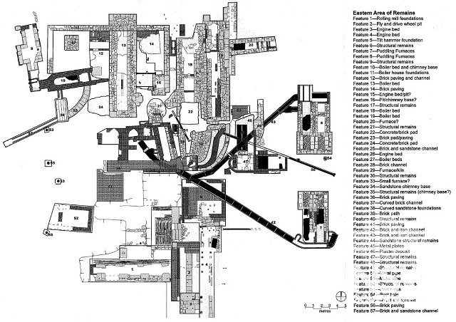 Fitz Roy Iron Works Archaeological Site - Final Excavation Plan