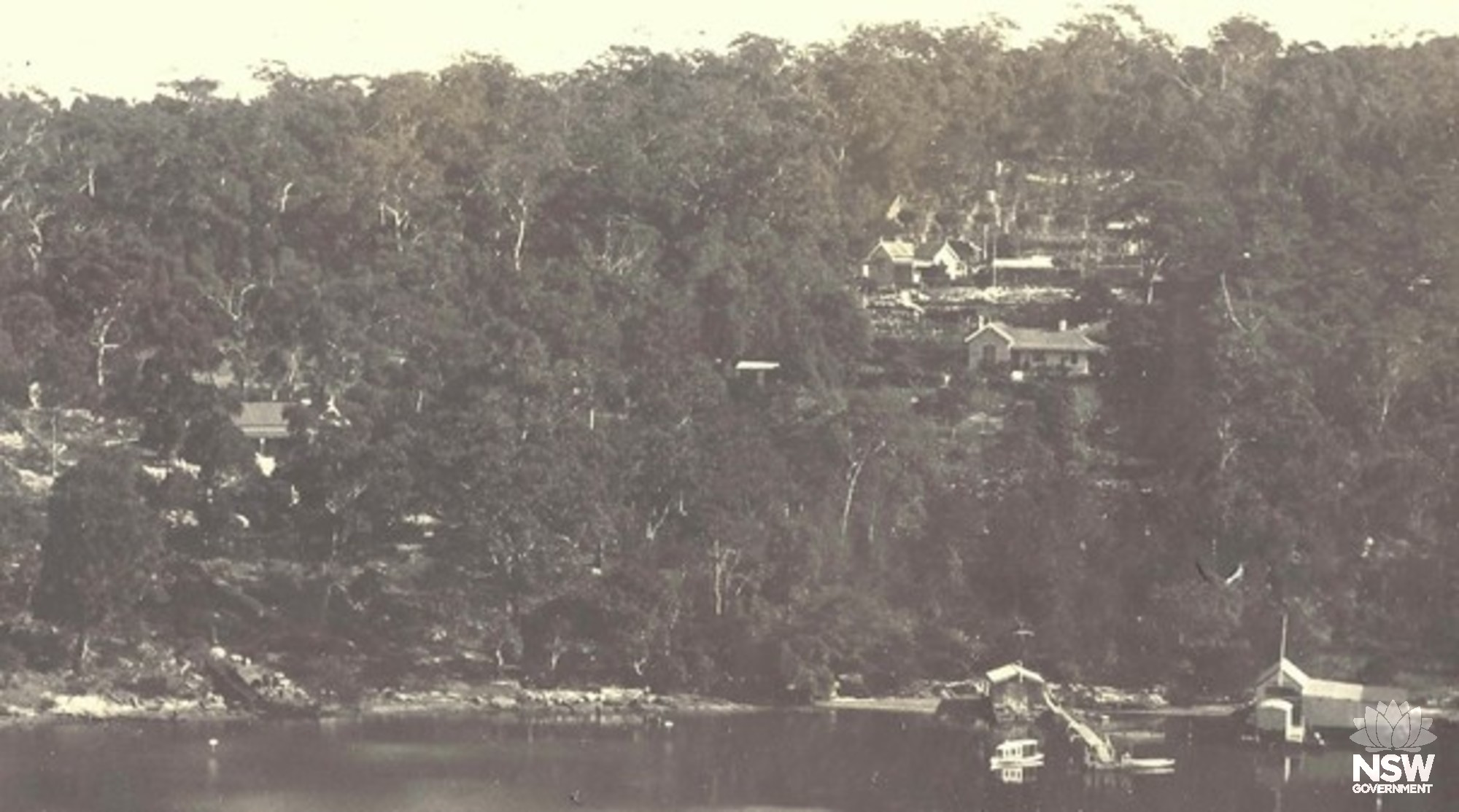 View from River, after 1910