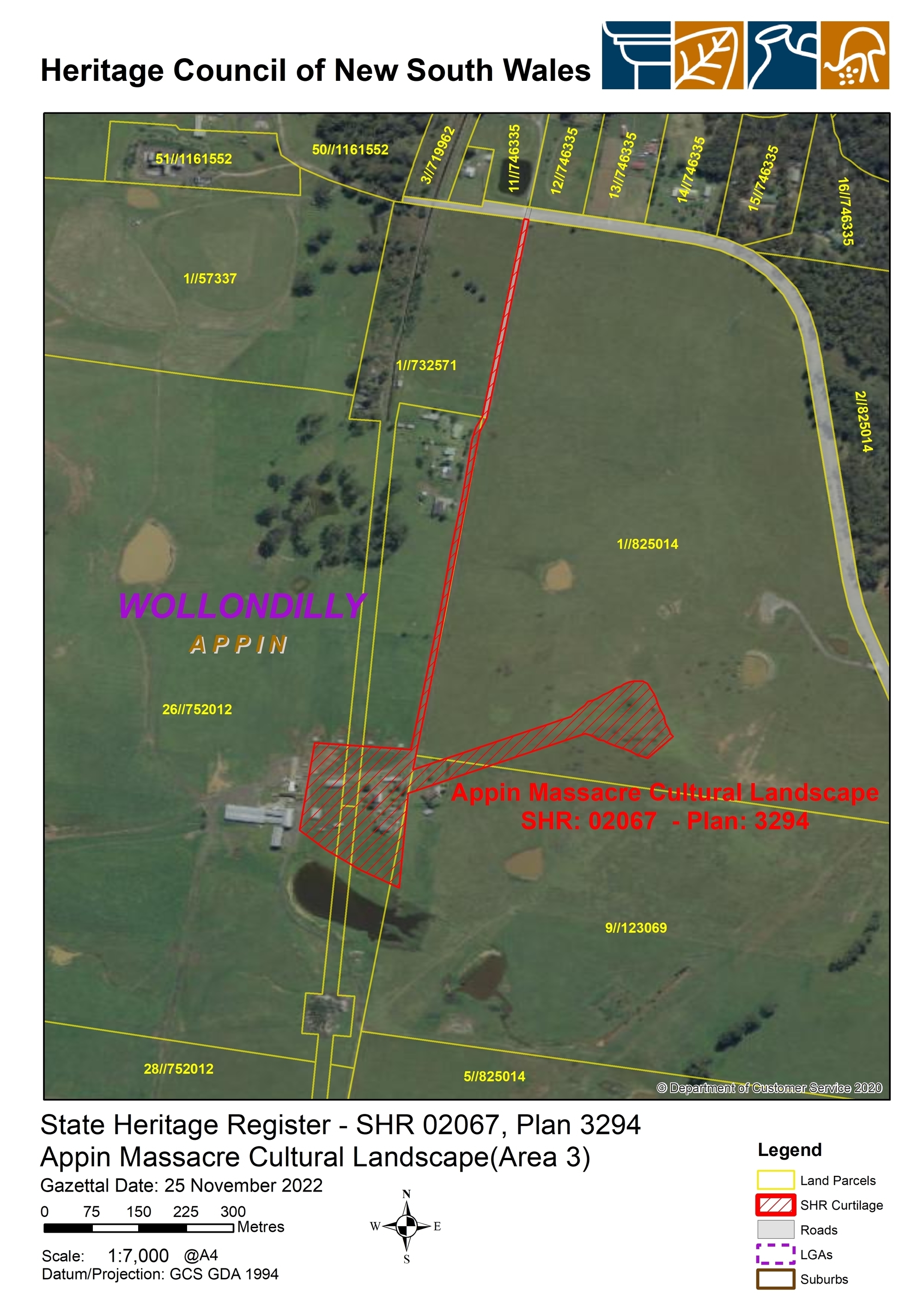 Appin Massacre Cultural Landscape - Final SHR Curtilage - Area 3