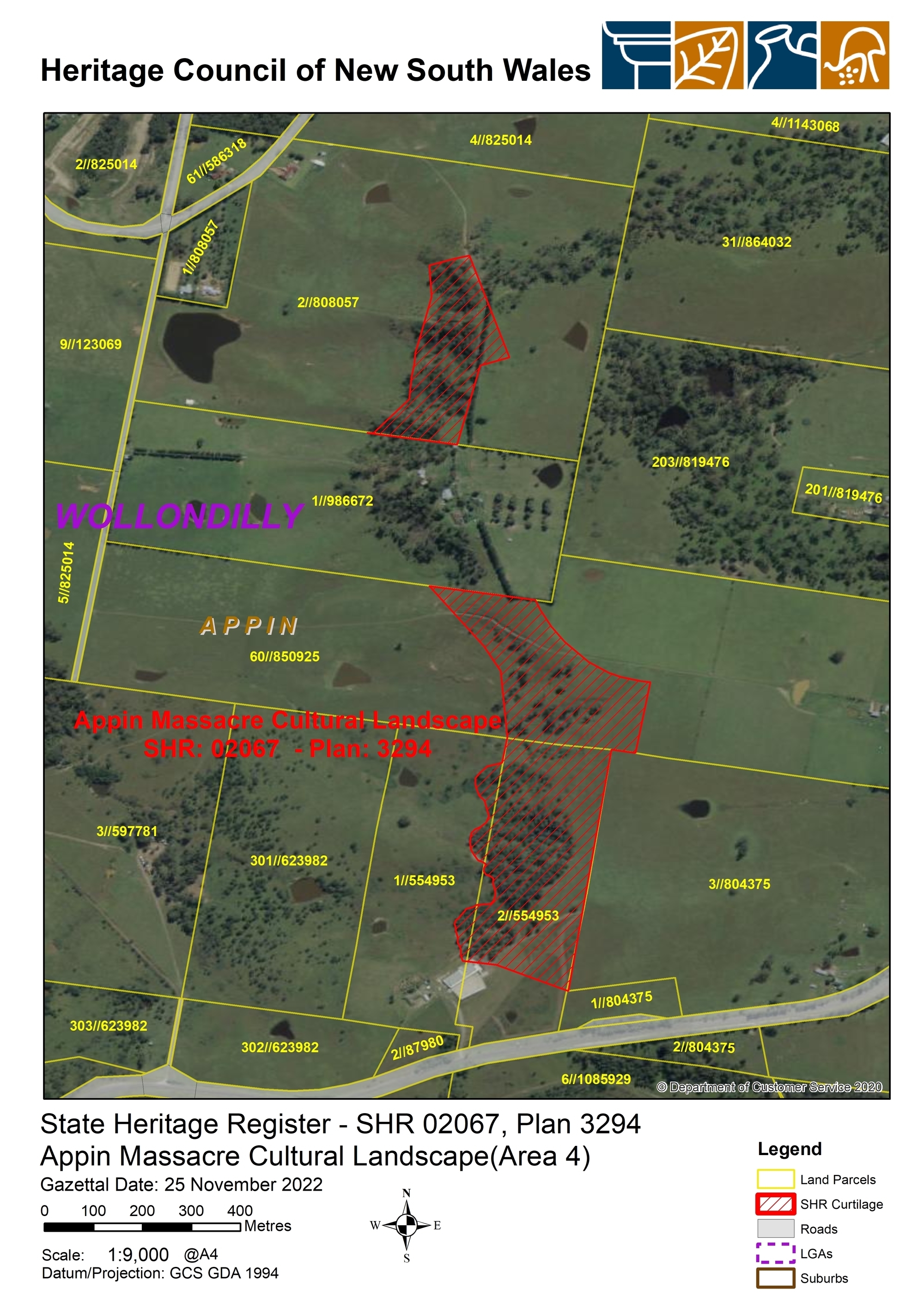Appin Massacre Cultural Landscape - Final SHR Curtilage - Area 4